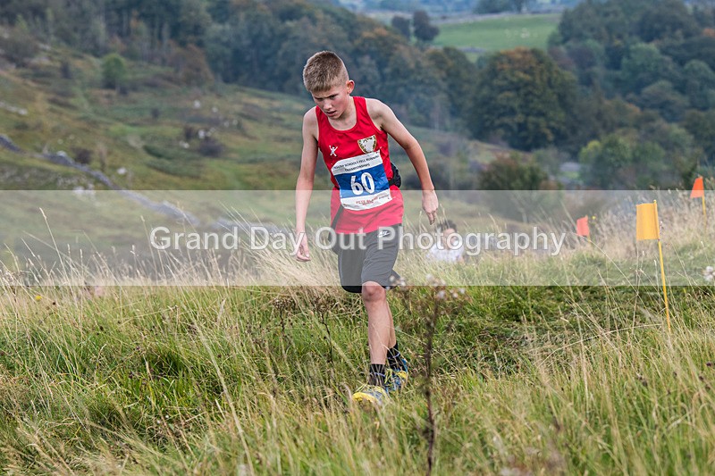 Year 7-195 - The English Schools Fell Running Championship Giggleswick Year 7 Sunday 6th October 2024