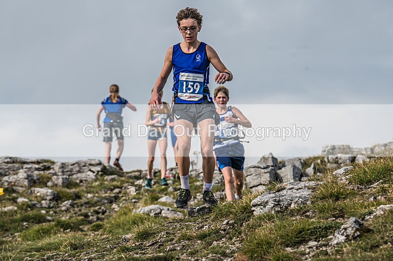 Year 8-9-186 - The English Schools Fell Running Championship Giggleswick Year 8-9 Sunday 6th October 2024