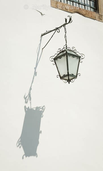 Lamp and shadow - Portugal and a hint of Spain