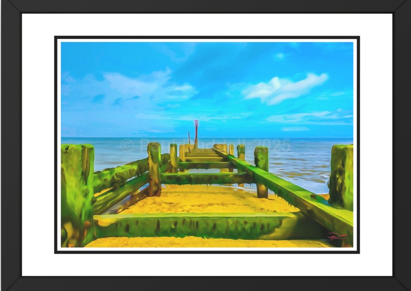 Seaside Serenity, Gorleston-On-Sea Paintings by Paul Duddell, Whispers & Strokes - Artist, Painter, and Photographer