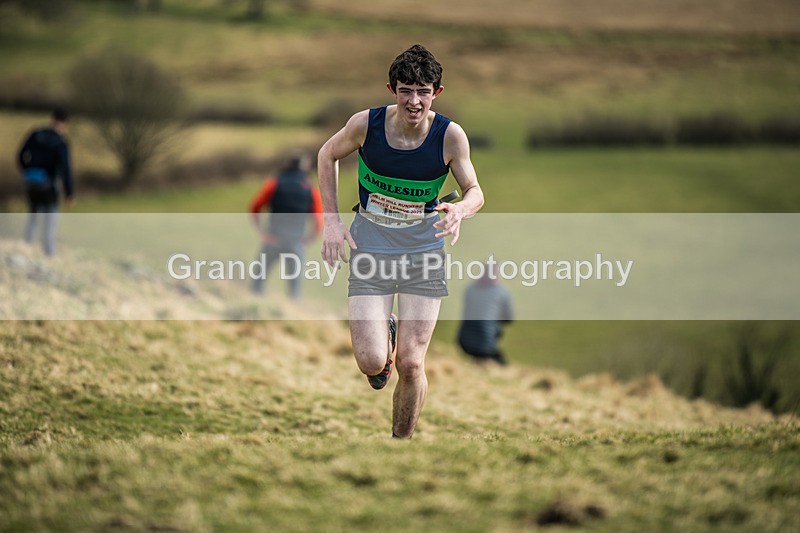 Helm Hill -243 - Kendal Winter League Helm Hill Fell Races (Under 13/15/17 & Seniors) Sunday 16th March 2025