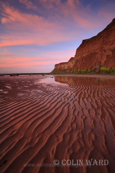 Red sand Ripples - North Yorkshire and Cleveland