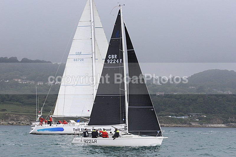 210703 UPSTART GBR9224R 1Y3A0842 - ROUND THE ISLAND RACE 2021