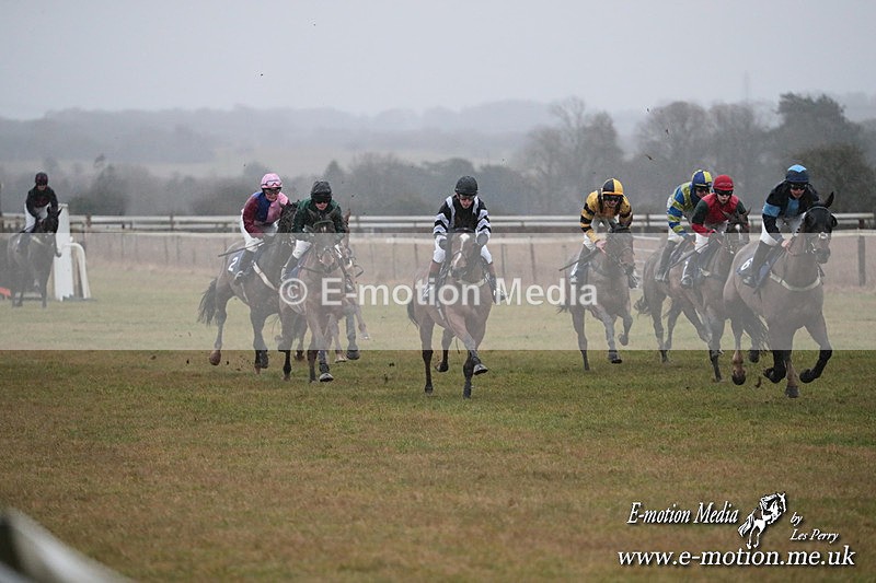 PtP 260125 263 - Cocklebarrow Point-to-Point racing with the Heythrop Hunt 26/01/25