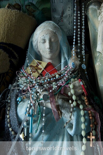 Statue Inside a Holy well, Ireland - Ireland