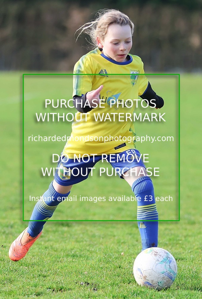 533A3162 - Kendal United Girls Under 10's vs Lune Valley Lightning Under 10's