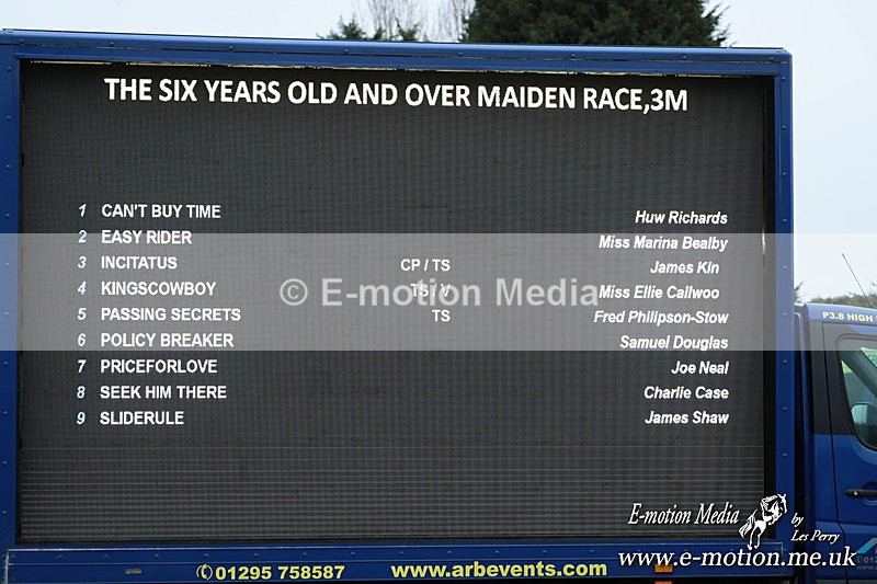 PtP 141225  1637 - Harkaway Club PtP Chaddesley Corbet 28/12/25