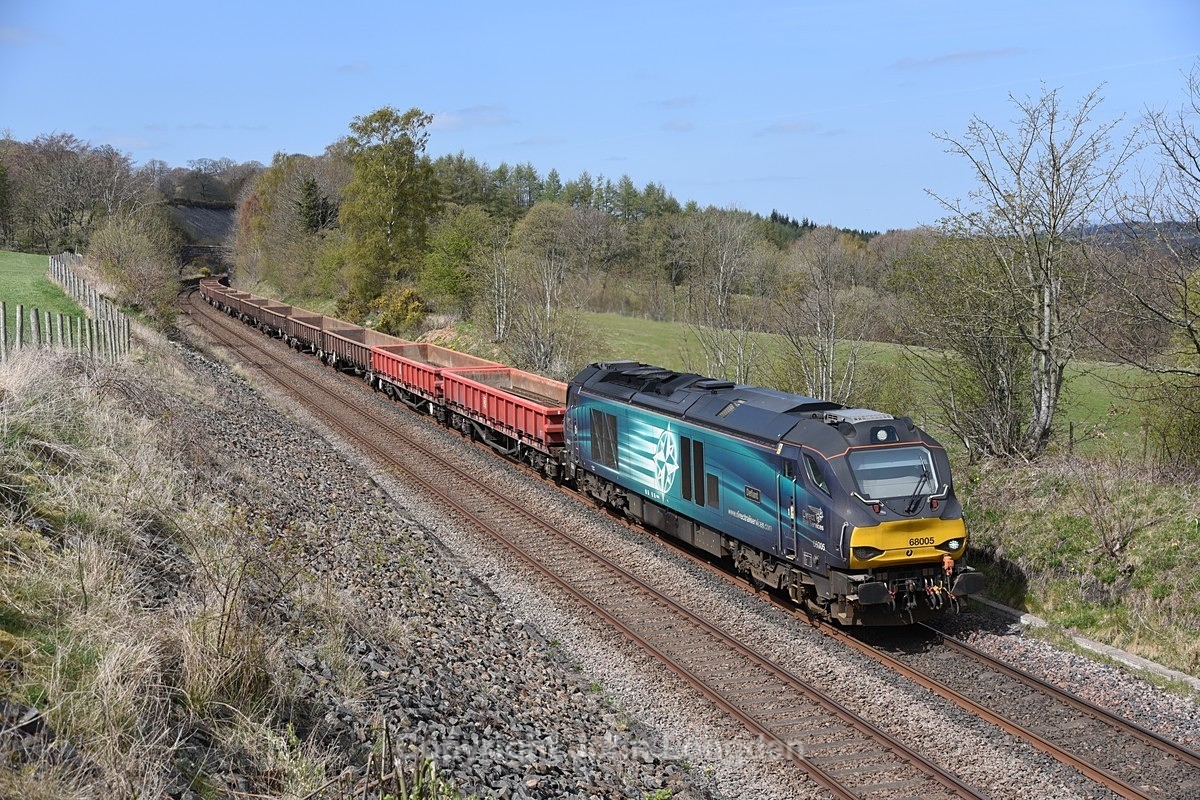 JL - 21.4.21 68005 6K05 Carlisle - Crewe, Wallace Field - Wallace Field