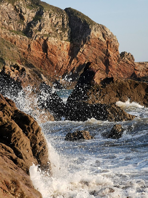 10 High Tide at Ansteys Cove in Torquay 2 - Portrait Views