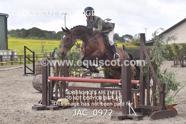 JAC_0972 - CLASS 7 BHS Scotland Riding Club Style Jumping (0.85m)