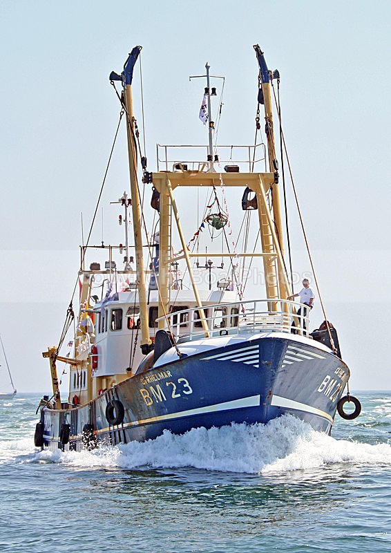060617 CARHELMAR BM23 IMG_9598 - BRIXHAM TRAWLER RACE 2006