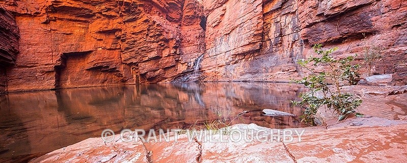 Handrail Pool Karijini National Park - Australia