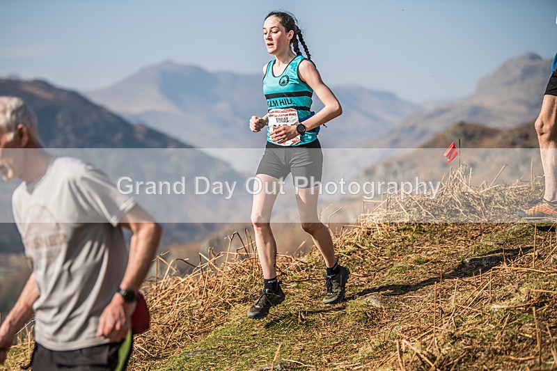 Elterwater-372 - Kendal Winter League Elterwater Under 15/17 Fell Races Sunday 9th March 2025