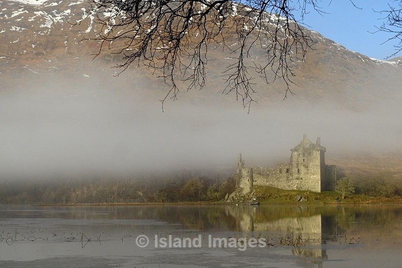 A misty day at Kilchurn - Kilchurn Castle