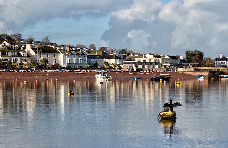 Sleepy morning view of Shaldon