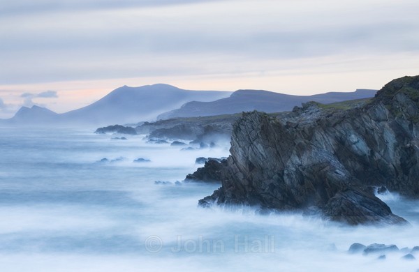 Pastel Shades At Atlantic Drive, Achill Island, Co. Mayo, Ireland.