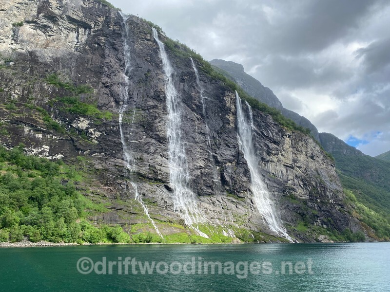 Norway Hellesylt Seven Sisters Waterfall 2 - Norway