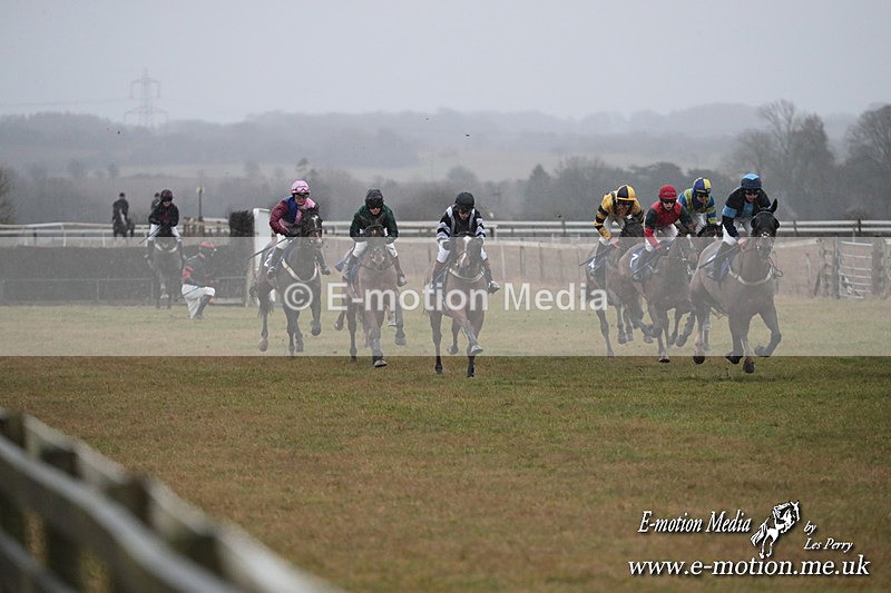 PtP 260125 258 - Cocklebarrow Point-to-Point racing with the Heythrop Hunt 26/01/25