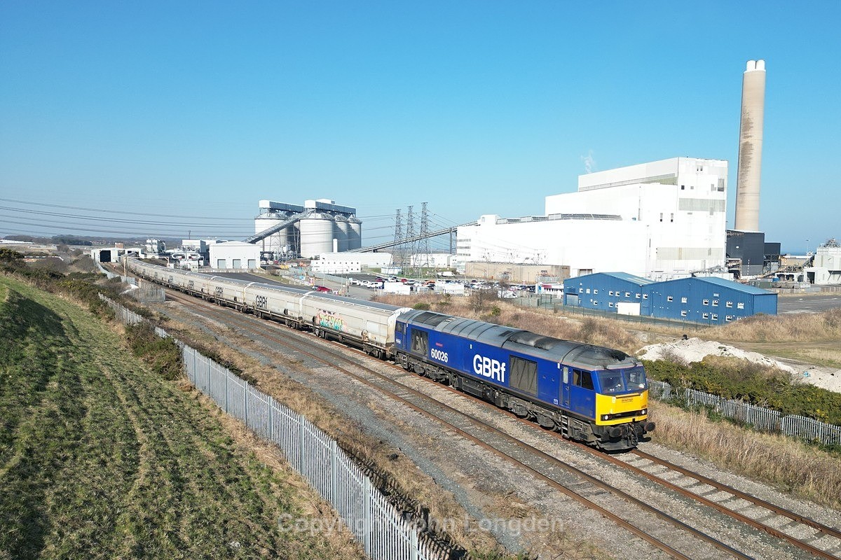 JL - 6.3.26 60026 6N87 Lynemouth - Tyne CT, Lynemouth - Latest shots