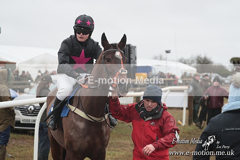PtP 260125 451 - Cocklebarrow Point-to-Point racing with the Heythrop Hunt 26/01/25