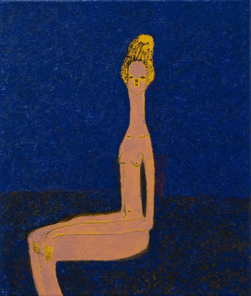 Indigo woman, 2026 (for Gwen) - departures and returns