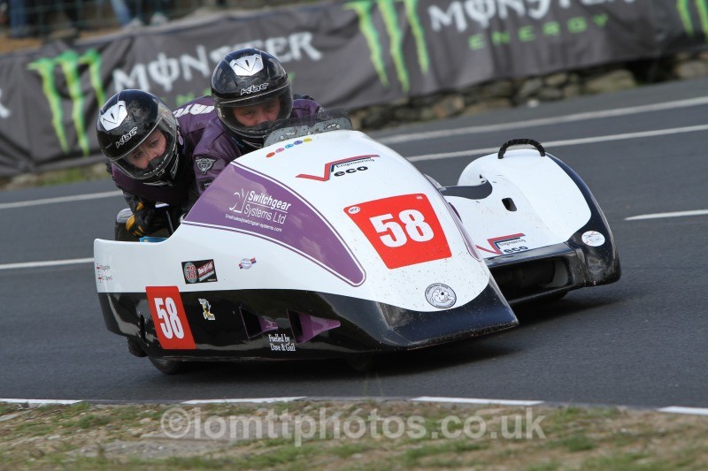 Phil Biggadyke* / Hayley Jayne Capewell* Ireson Honda / Veeco Eng NL - Sure Sidecar Race 1