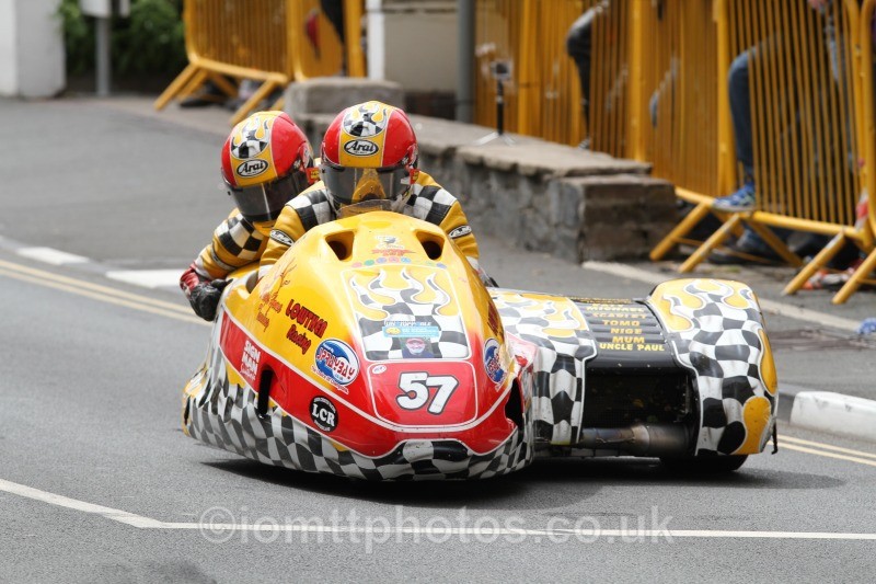 John Lowther & Jake Lowther - Sure Sidecar Race 2