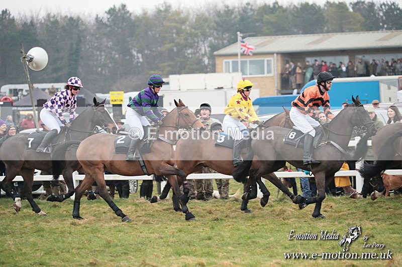 PtP 160225 162 - Combined Service Point-to-Point Races Larkhill 16/02/25