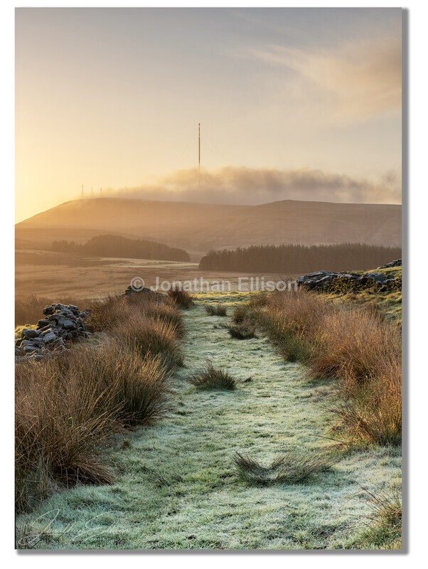 Winter Hill Sunrise - Rivington And Surrounding Areas