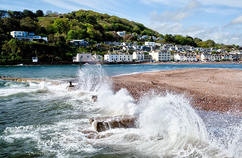 Rough Sea at The Point - Teignmouth and Shaldon