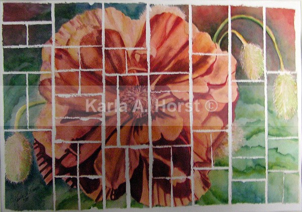 Poppy Puzzle - Original Art