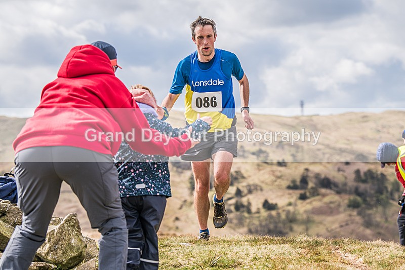 Jeffrerys Mount-132 - Jeffrey's Mount Figure of Eight Fell Race, Sunday 13th April 2025