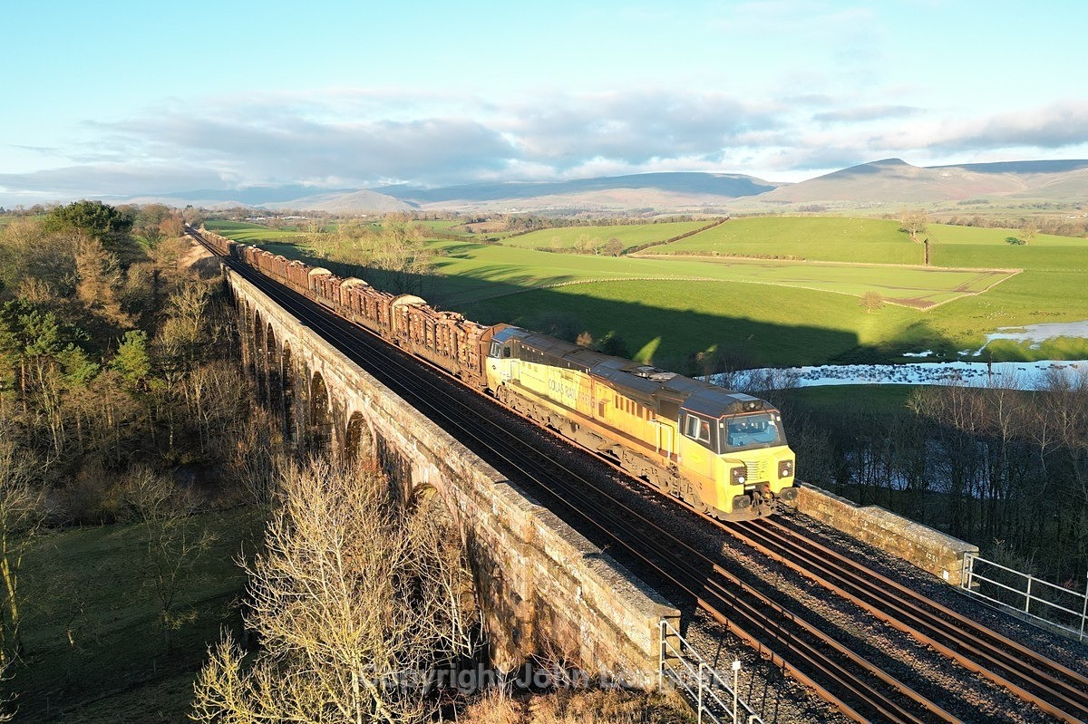 JL - 11.12.23 70817 6J37 Carlisle - Chirk, Ormside - Ormside