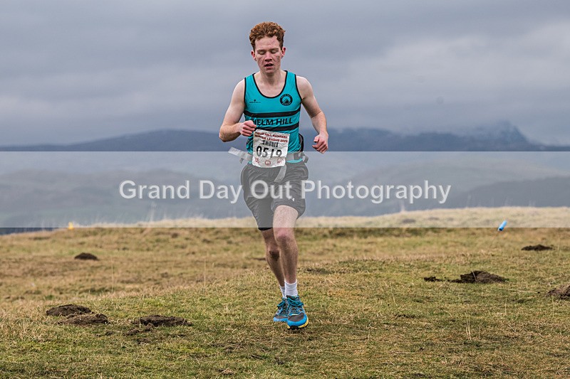 Cunswick -44 - Kendal Winter League Cunswick Scar Senior Fell Race Sunday 26th January 2025