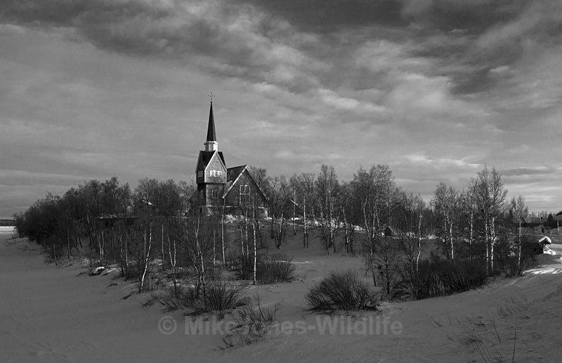 Karesuando Church,Karesuando, Northern Sweden - FINLAND & SWEDEN LANDSCAPES