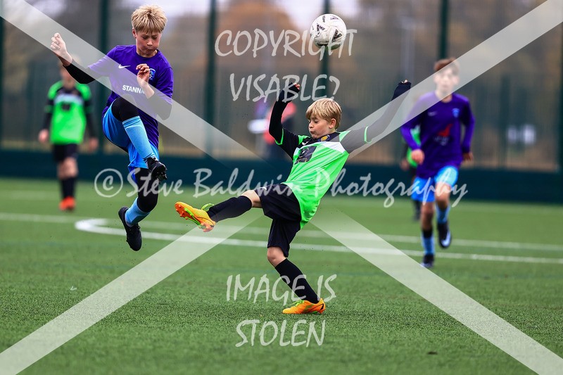 1DX30145 - 2025-10-12 FC Abbey Meads U14 Orange V Kingsdown Lions U14