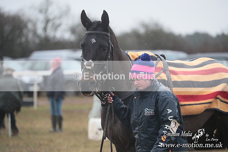 PtP 260125 650 - Cocklebarrow Point-to-Point racing with the Heythrop Hunt 26/01/25