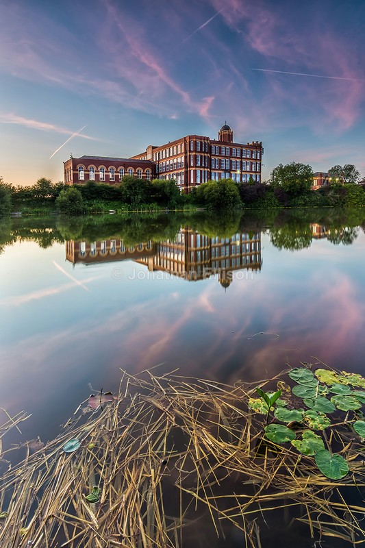 Coppull Mill Sunset - Lancashire
