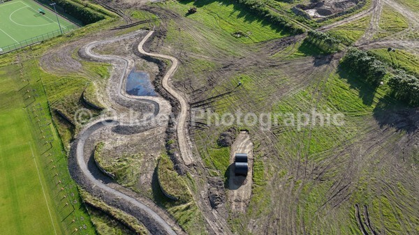Cycle track--4 - Kirkwall from Above