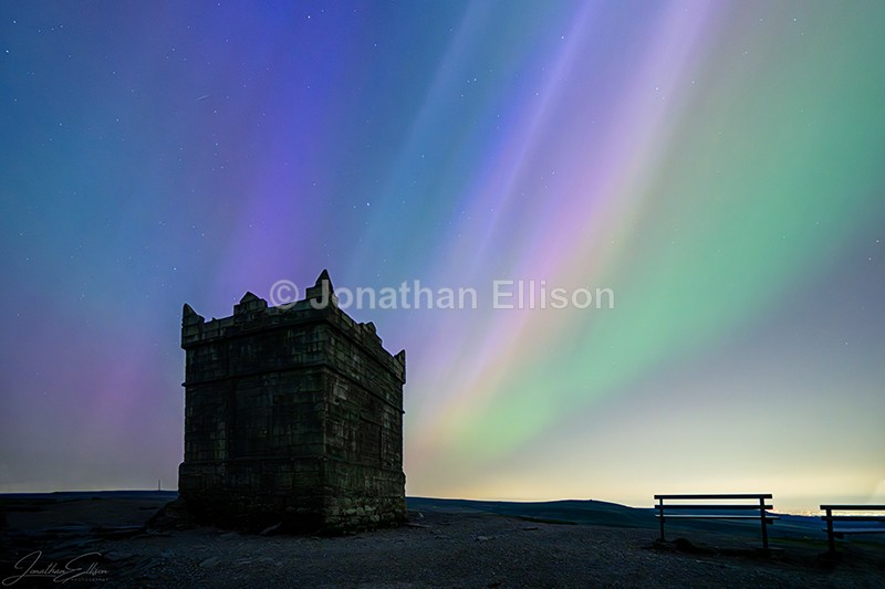 The Northern Lights Over Rivington Pike Northern Lights - Northern Lights