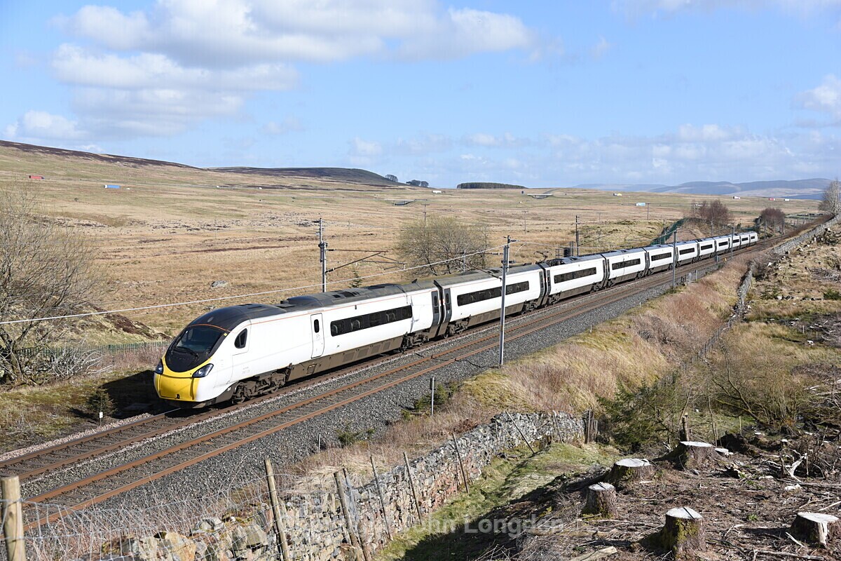 JL - 6.4.20 390126 1M99 Edinburgh - Preston, Shap - West Coast Main Line (north to south)