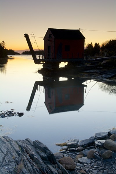 Fisherman's Hut at Dawn, Stonehurst - Nova Scotia, Canada