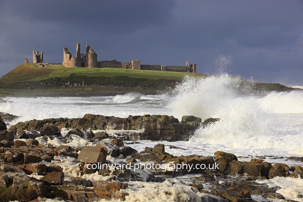 South side of  Dunstanburgh Castle Ref 6305 - Northumberland