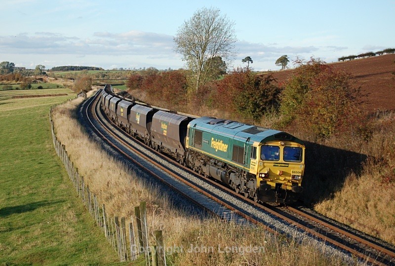 25.10.10 66506 6Z32 Chalmerston - Cottam, Staingills - Staingills Farm