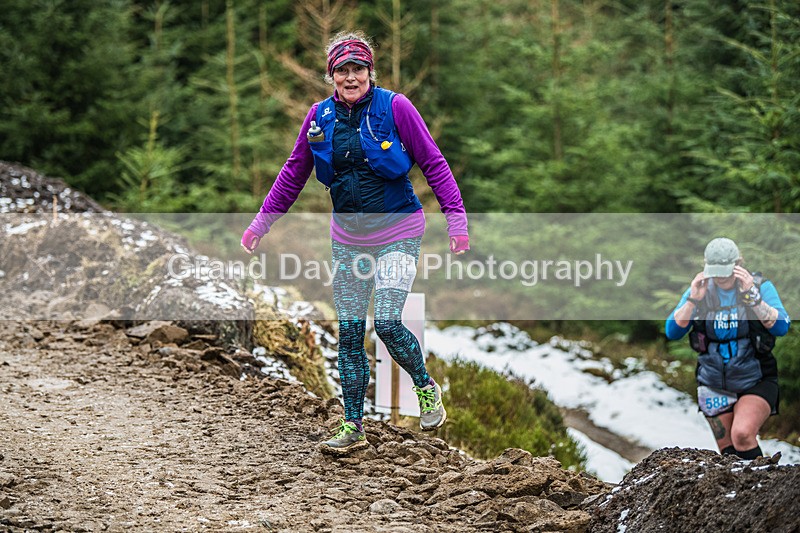 Glentress-1044 - High Terrain Events Glentress 10K 21K & 42K Trail Races Sunday 16th February 2025