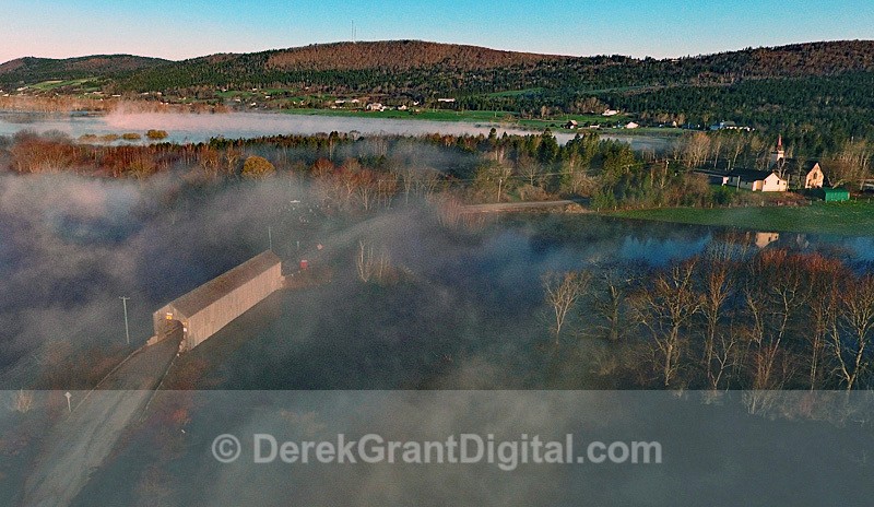 Bloomfield Station Road Spring Flood 2018 New Brunswick Canada - Extreme Weather