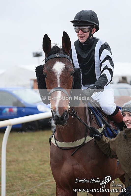PtP 260125 203 - Cocklebarrow Point-to-Point racing with the Heythrop Hunt 26/01/25