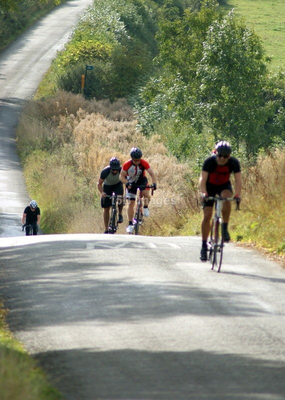 2028 Team 1 Mowsley Hill - FFP Charity Bike Ride 2014