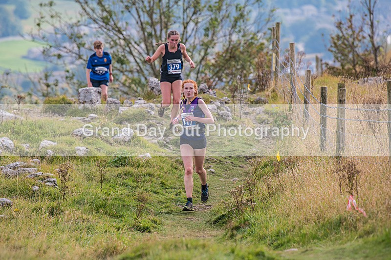 Year 12-13-107 - The English Schools Fell Running Championship Giggleswick Year 12-13 Sunday 6th October 2024