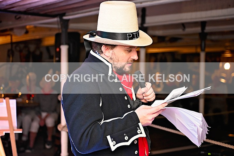 HMS PICKLE-146 - PICKLE NIGHT HMS WARRIOR 1860